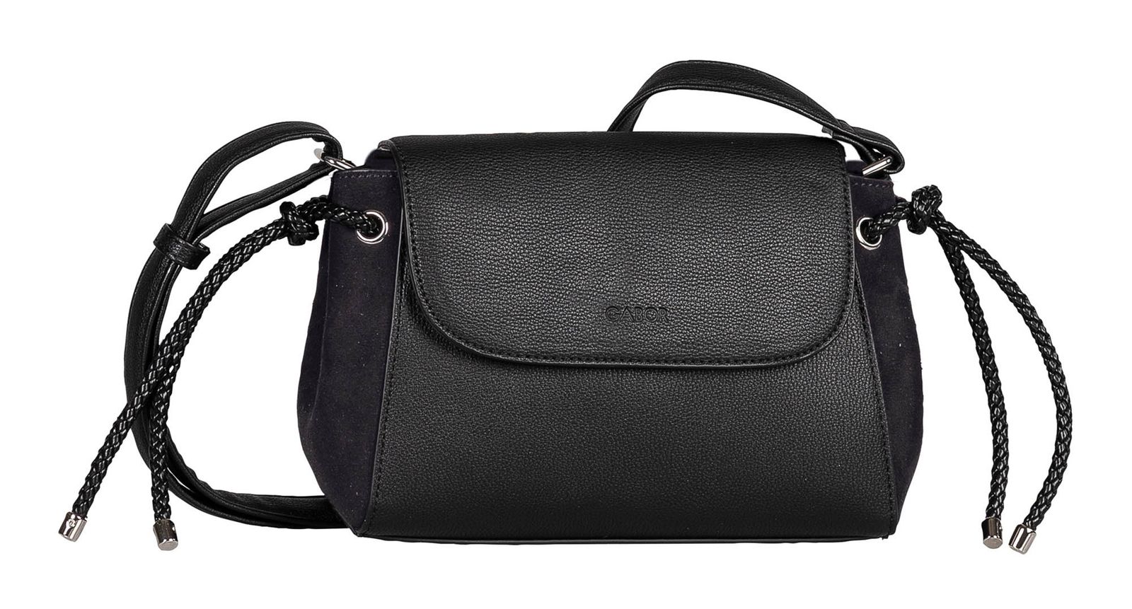 Gabor Letitia Flap Bag Top Zip S Black