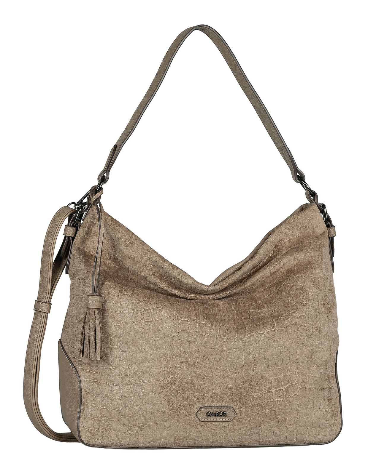 Gabor Belamy Hobo Bag M Taupe