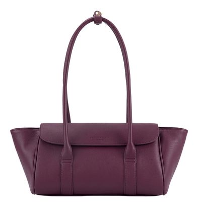 SEIDENFELT MANUFAKTUR Nelma East-West Shoulder Bag Mystery Purple