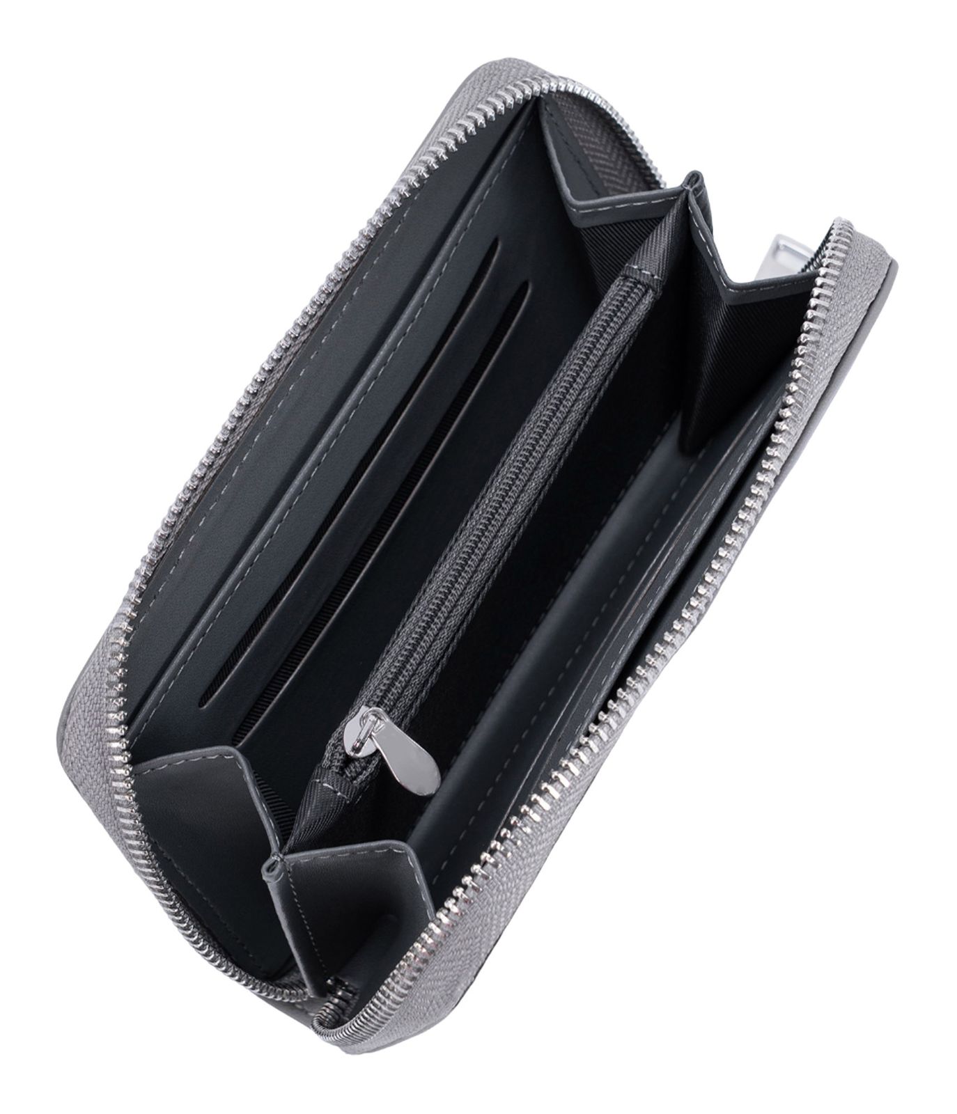 SEIDENFELT MANUFAKTUR Small Items Ebba Wallet Grey SEIDENFELT MANUFAKTUR Small Items Ebba Wallet Grey