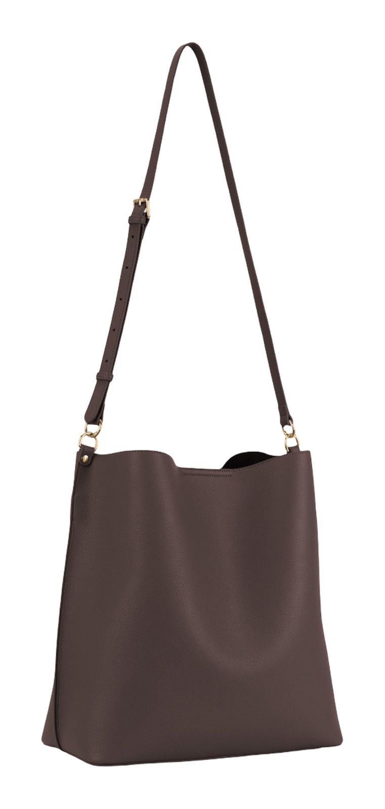 SEIDENFELT MANUFAKTUR Nelma Hobo Bag Dark Brown SEIDENFELT MANUFAKTUR Nelma Hobo Bag Dark Brown