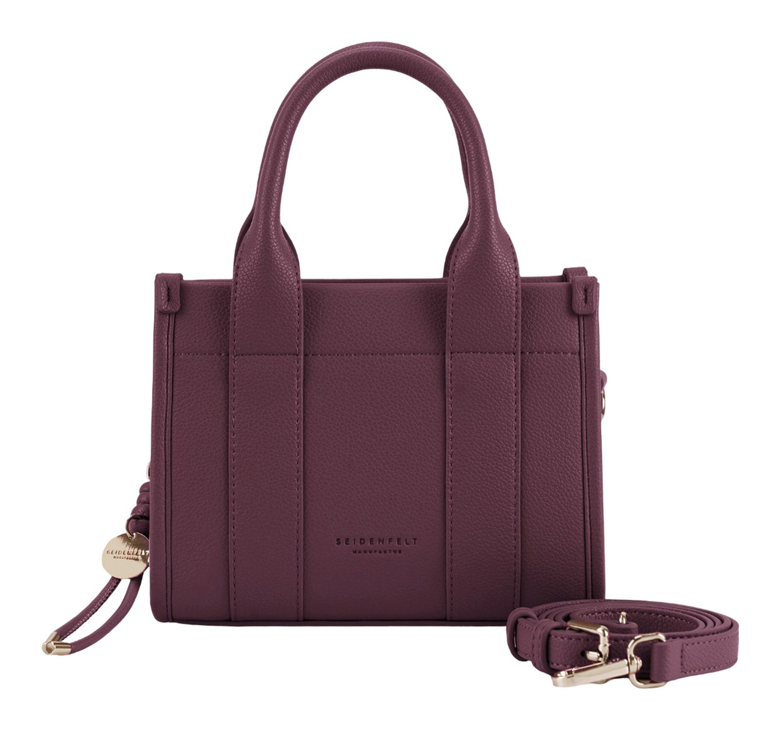 SEIDENFELT MANUFAKTUR Nelma Mini Handbag Mystery Purple