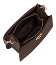 SEIDENFELT MANUFAKTUR Nelma Midi Hobo Bag Dark Brown