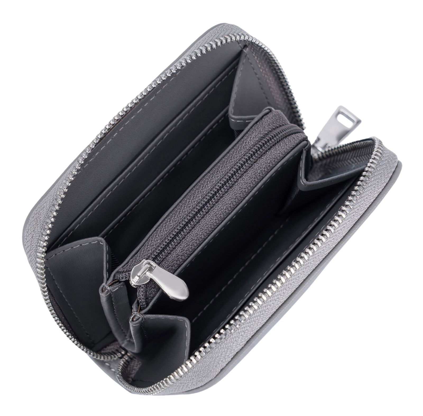 SEIDENFELT MANUFAKTUR Small Items Ylva Wallet Grey SEIDENFELT MANUFAKTUR Small Items Ylva Wallet Grey