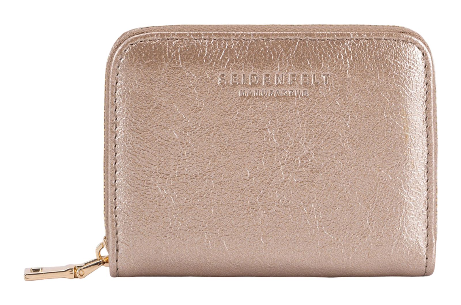 SEIDENFELT MANUFAKTUR Small Items Ylva Wallet Gold Metallic