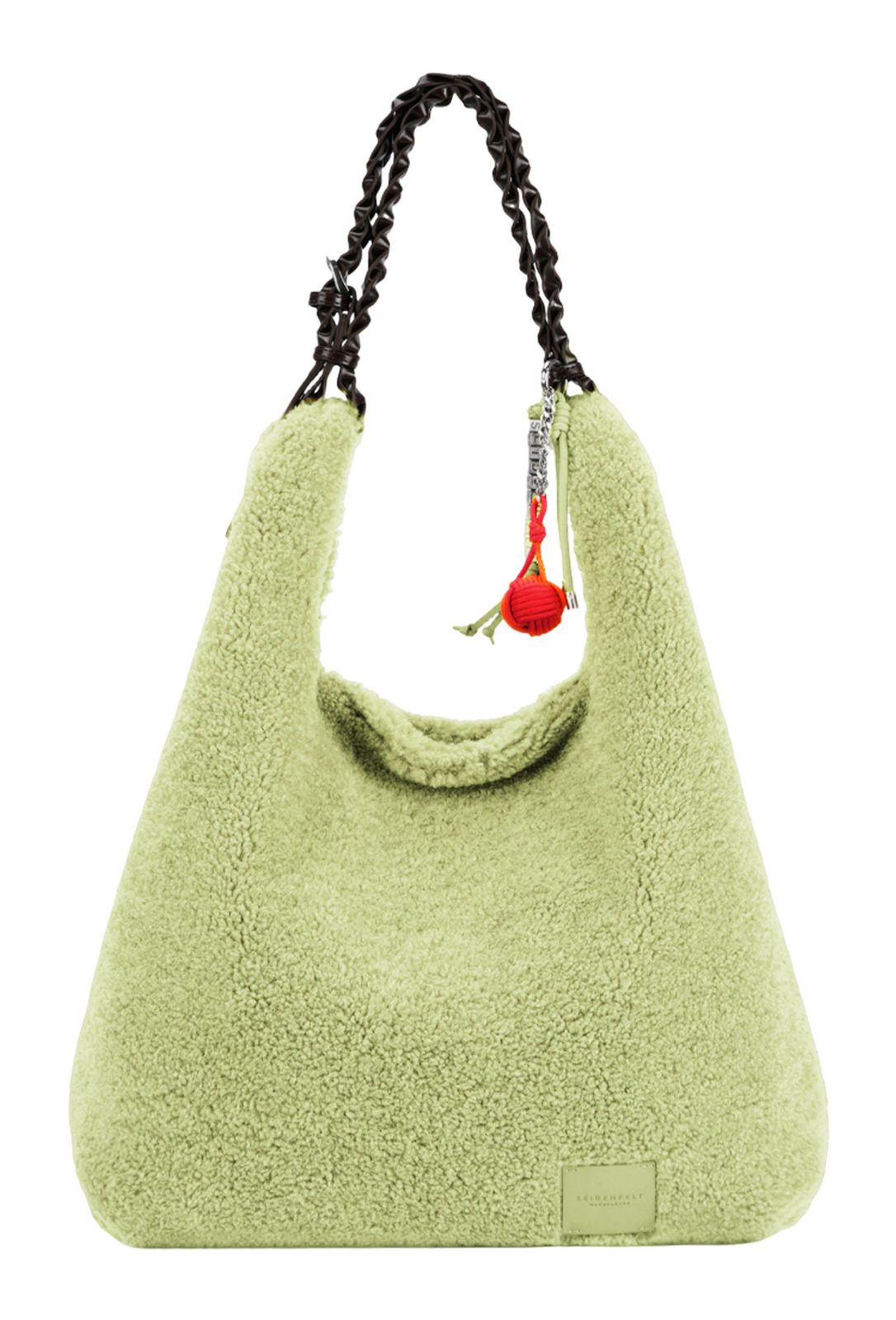 SEIDENFELT MANUFAKTUR Skjern Shopper Electric Lime
