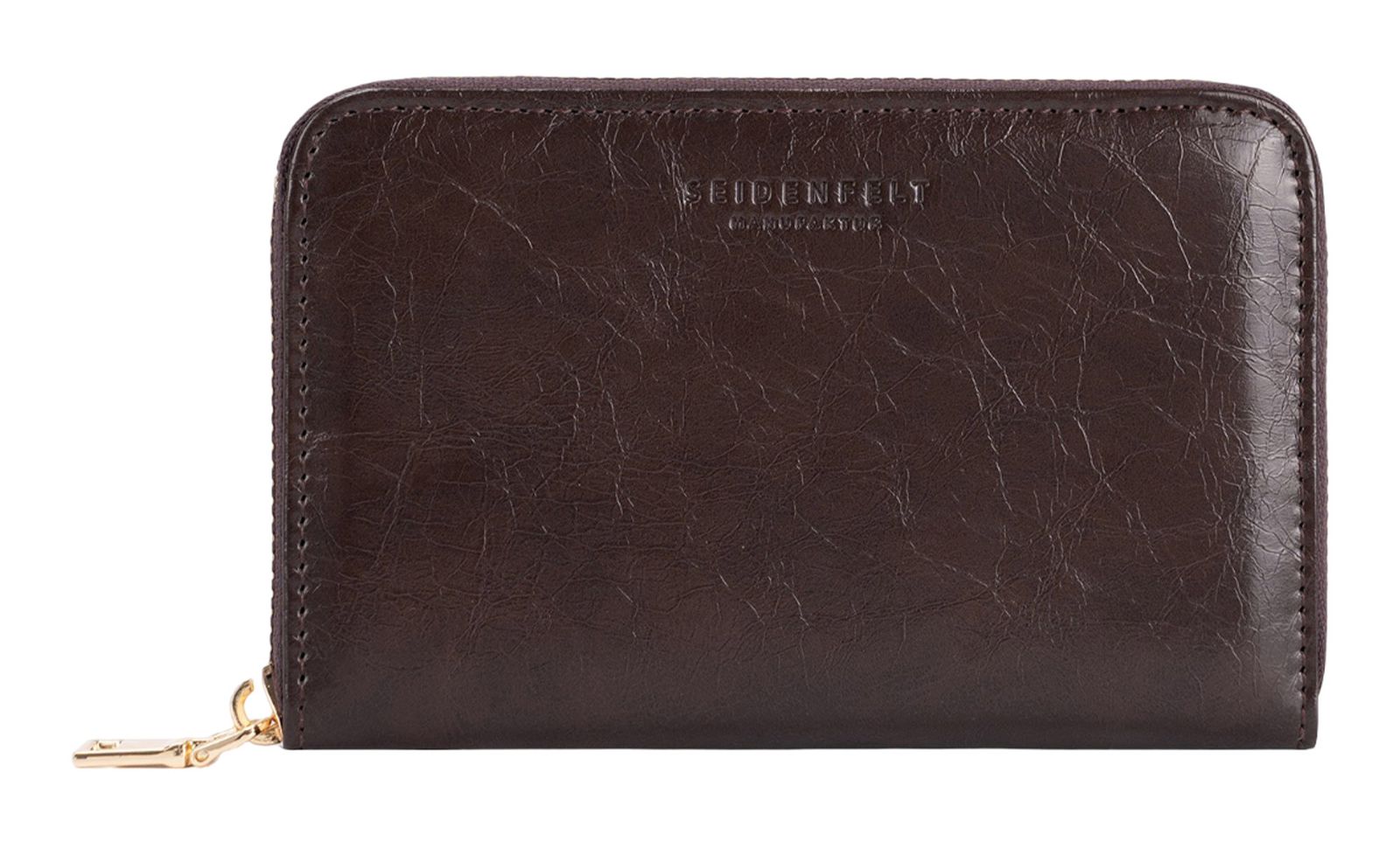 SEIDENFELT MANUFAKTUR Small Items Ebba Wallet Dark Brown