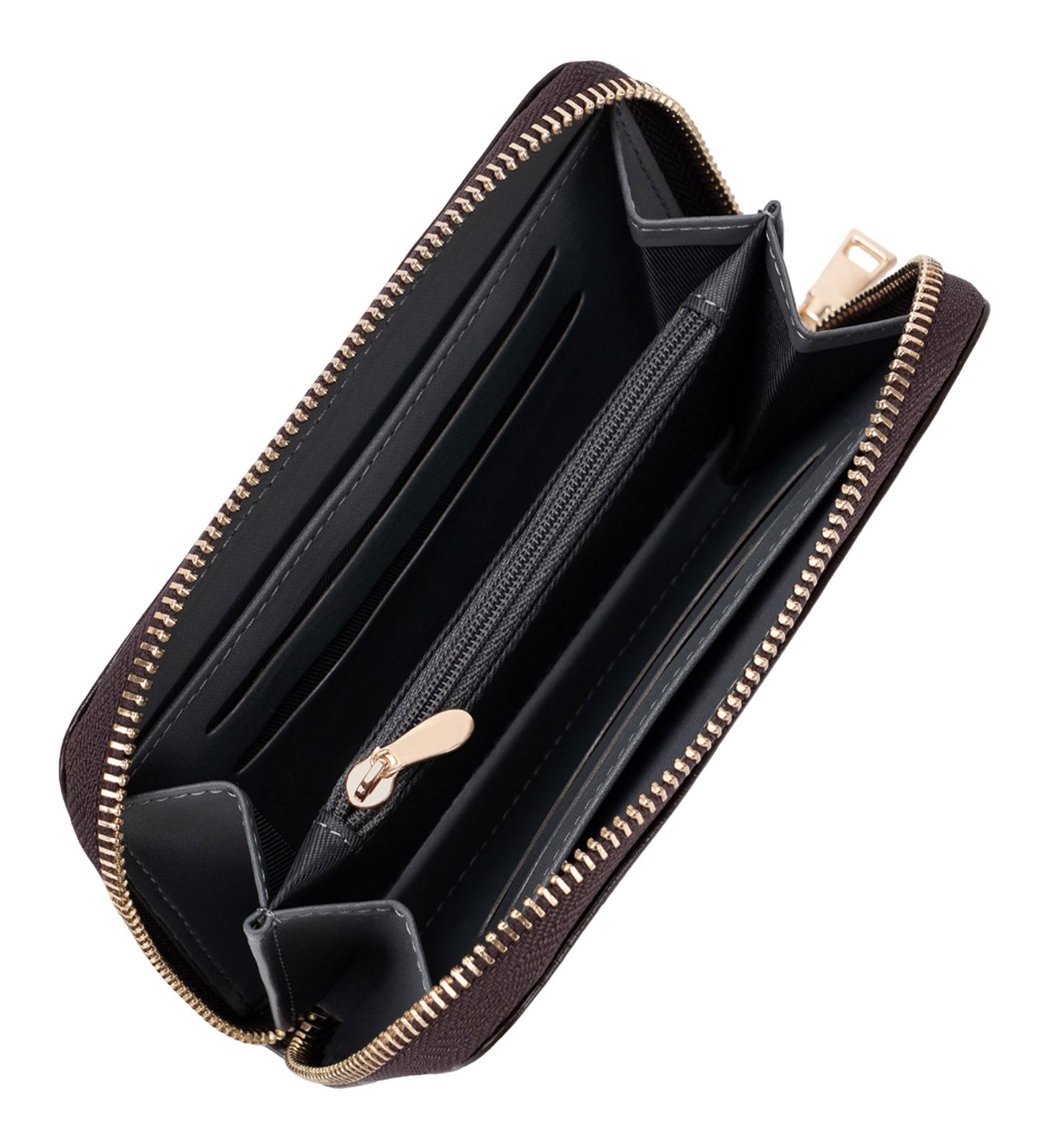 SEIDENFELT MANUFAKTUR Small Items Ebba Wallet Dark Brown SEIDENFELT MANUFAKTUR Small Items Ebba Wallet Dark Brown