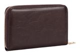 SEIDENFELT MANUFAKTUR Small Items Ebba Wallet Dark Brown SEIDENFELT MANUFAKTUR Small Items Ebba Wallet Dark Brown
