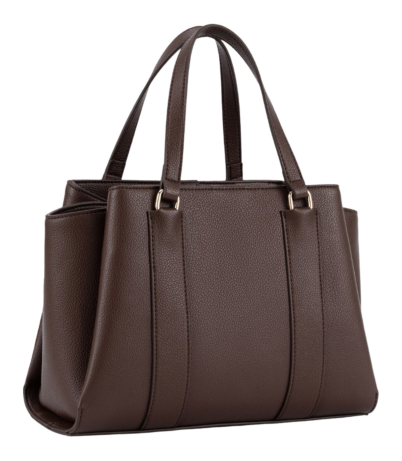SEIDENFELT MANUFAKTUR Nelma Handbag Dark Brown SEIDENFELT MANUFAKTUR Nelma Handbag Dark Brown