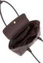 SEIDENFELT MANUFAKTUR Nelma East-West Shoulder Bag Dark Brown SEIDENFELT MANUFAKTUR Nelma East-West Shoulder Bag Dark Brown