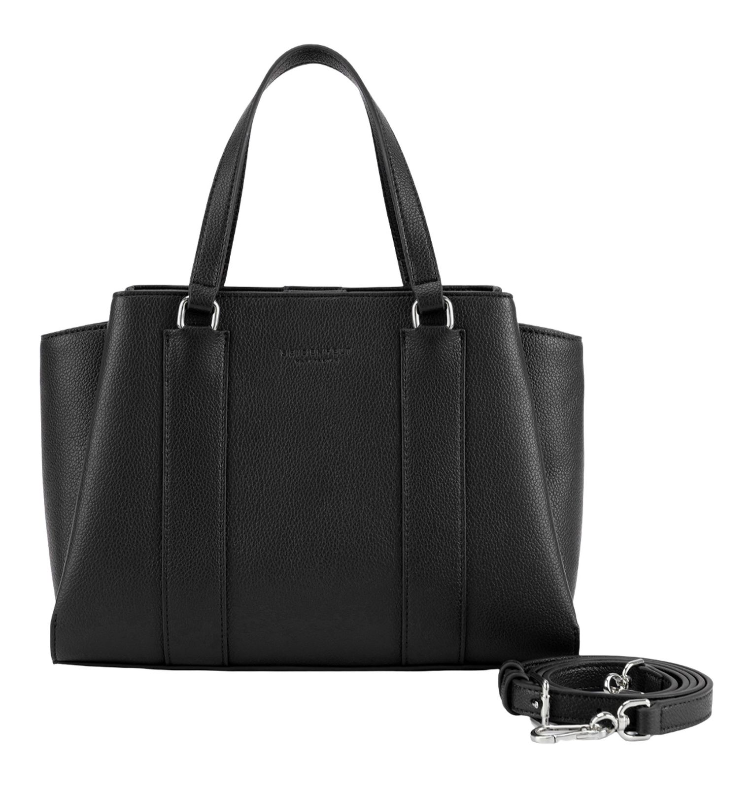 SEIDENFELT MANUFAKTUR Nelma Handbag Black
