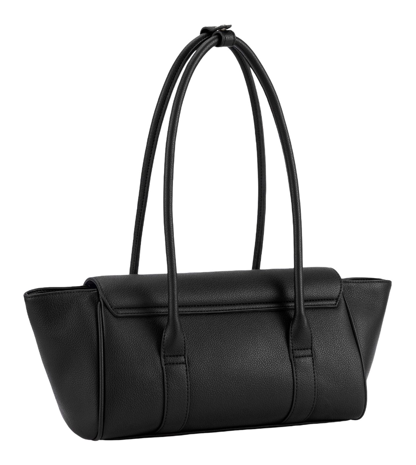 SEIDENFELT MANUFAKTUR Nelma East-West Shoulder Bag Black SEIDENFELT MANUFAKTUR Nelma East-West Shoulder Bag Black