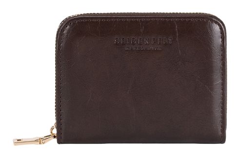 SEIDENFELT MANUFAKTUR Small Items Ylva Wallet Dark Brown