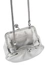 SEIDENFELT MANUFAKTUR Fyn Pouchette Silver Metallic SEIDENFELT MANUFAKTUR Fyn Pouchette Silver Metallic