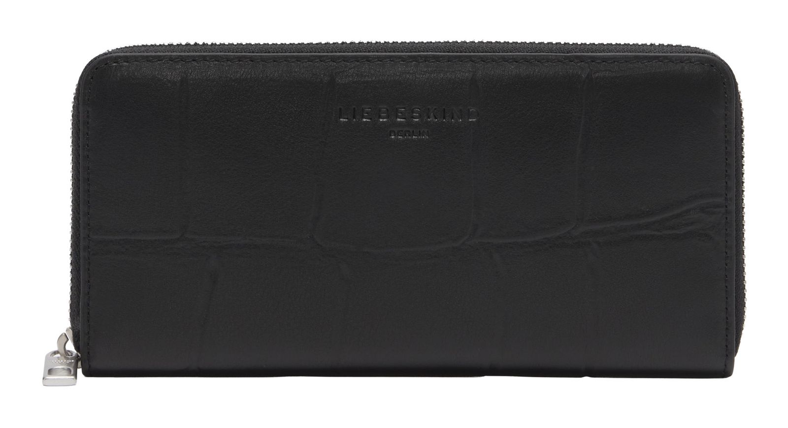 LIEBESKIND BERLIN Big Croco Sally Wallet Black