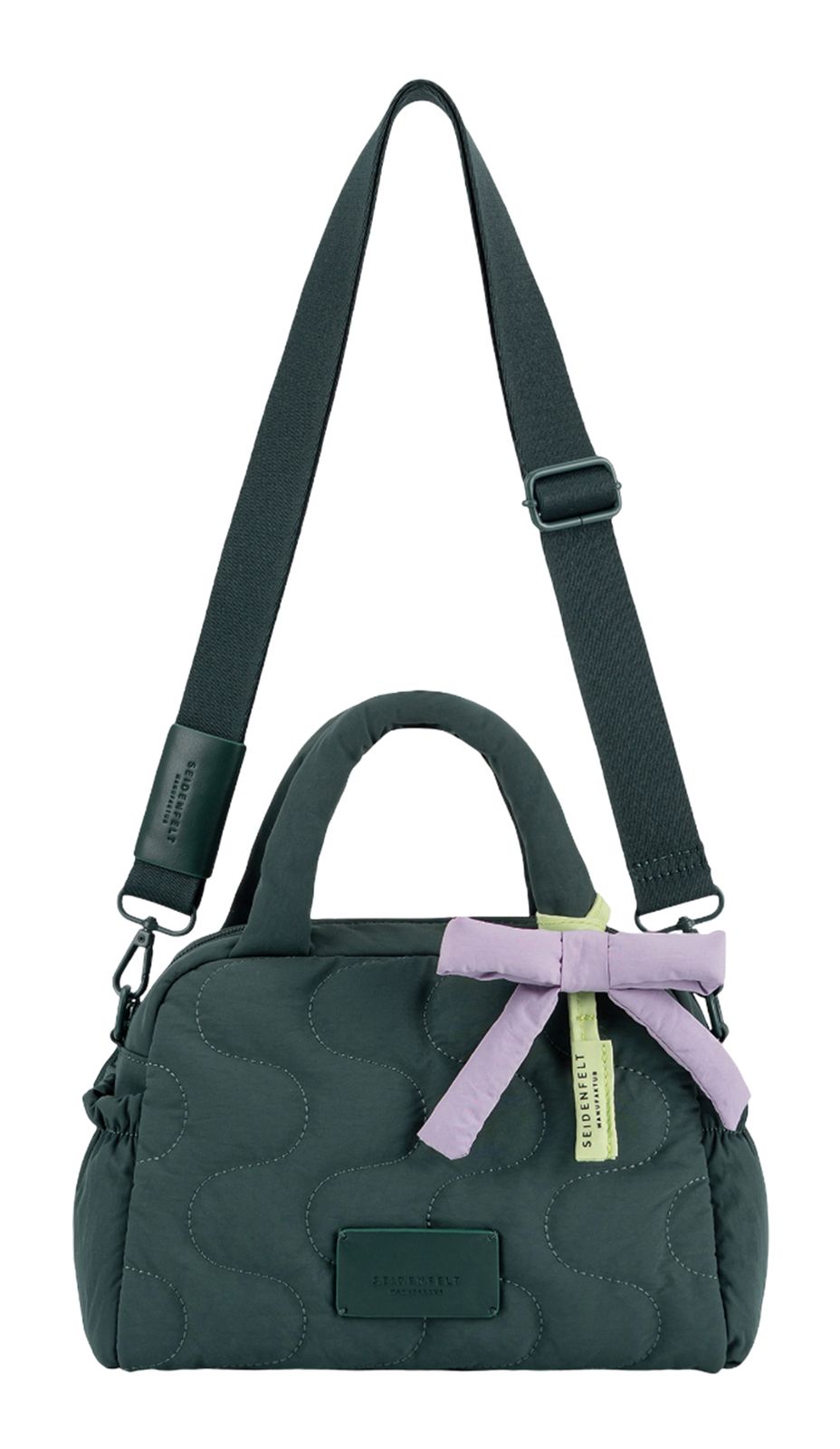 SEIDENFELT MANUFAKTUR Vaala Bowling Bag Bottle Green