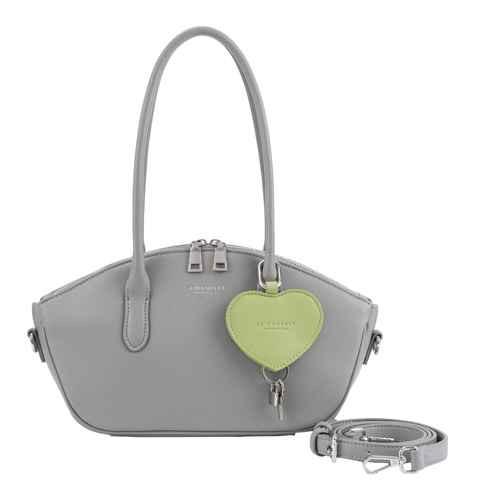 SEIDENFELT MANUFAKTUR Lieto Shellbag Grey