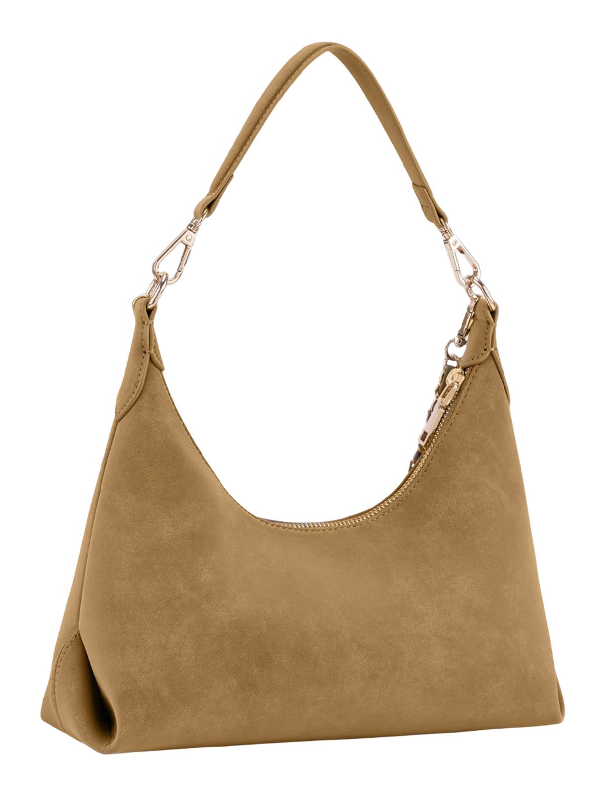 SEIDENFELT MANUFAKTUR Rena Midi Hobo Bag Fudgy Caramel SEIDENFELT MANUFAKTUR Rena Midi Hobo Bag Fudgy Caramel