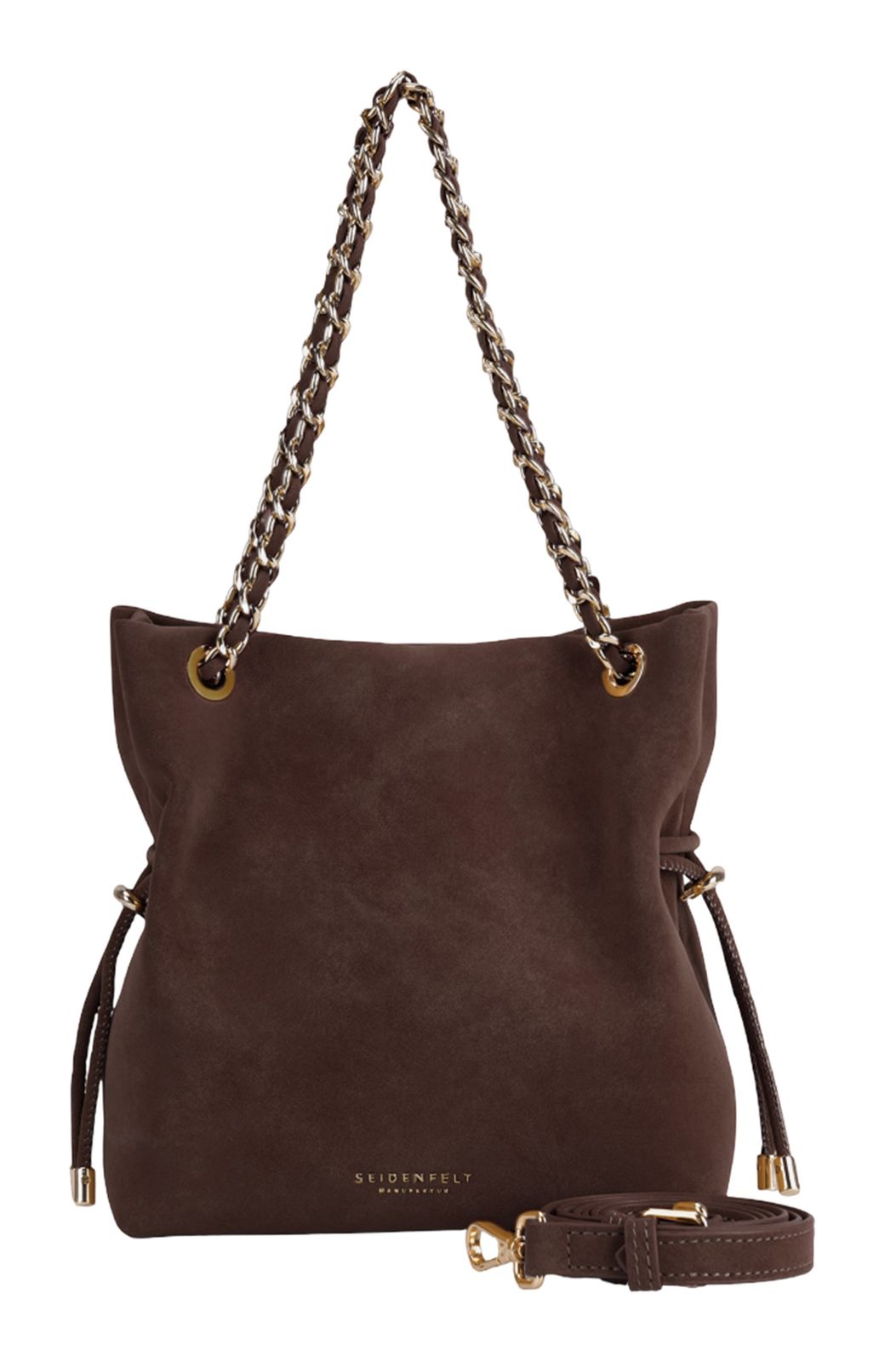 SEIDENFELT MANUFAKTUR Rena Handbag Dark Brown