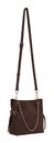 SEIDENFELT MANUFAKTUR Rena Handbag Dark Brown SEIDENFELT MANUFAKTUR Rena Handbag Dark Brown