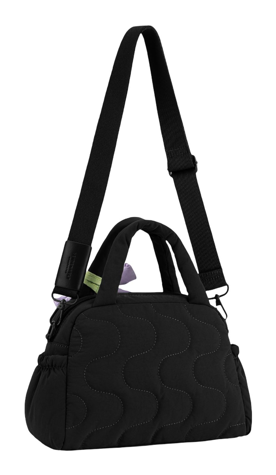 SEIDENFELT MANUFAKTUR Vaala Bowling Bag Black SEIDENFELT MANUFAKTUR Vaala Bowling Bag Black