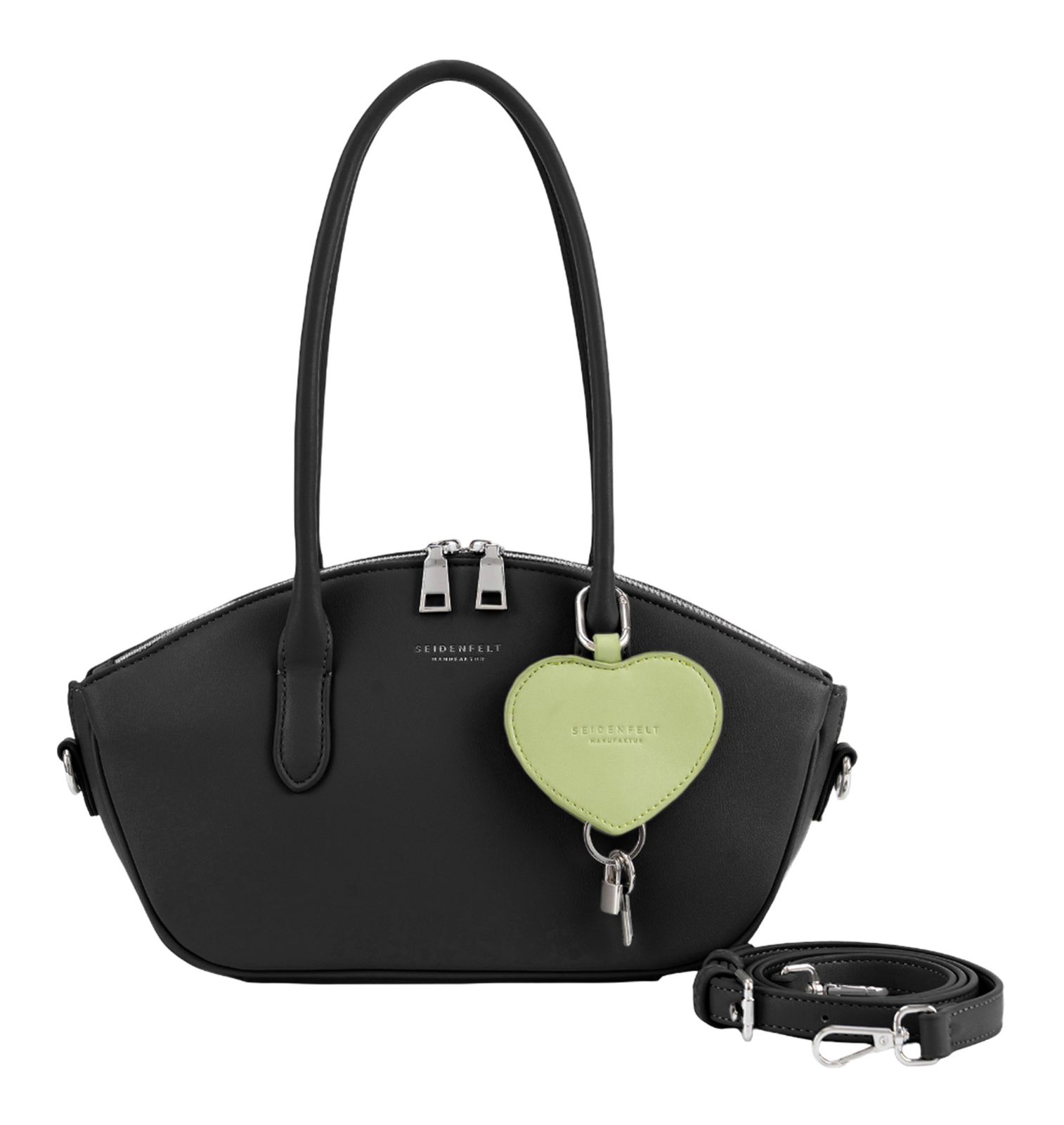 SEIDENFELT MANUFAKTUR Lieto Shellbag Black
