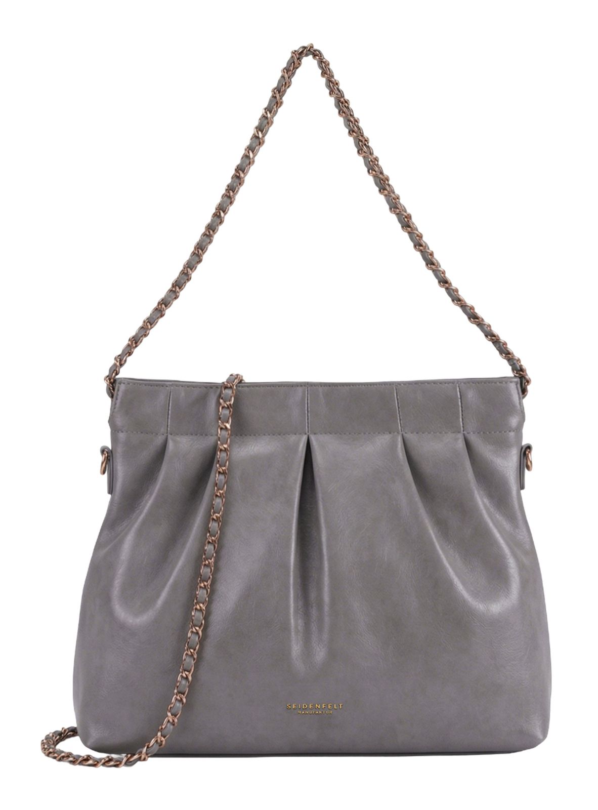 SEIDENFELT MANUFAKTUR Loimaa Shoulderbag Light Grey