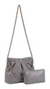 SEIDENFELT MANUFAKTUR Loimaa Shoulderbag Light Grey SEIDENFELT MANUFAKTUR Loimaa Shoulderbag Light Grey