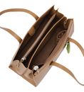 SEIDENFELT MANUFAKTUR Lieto Shopper Caramel