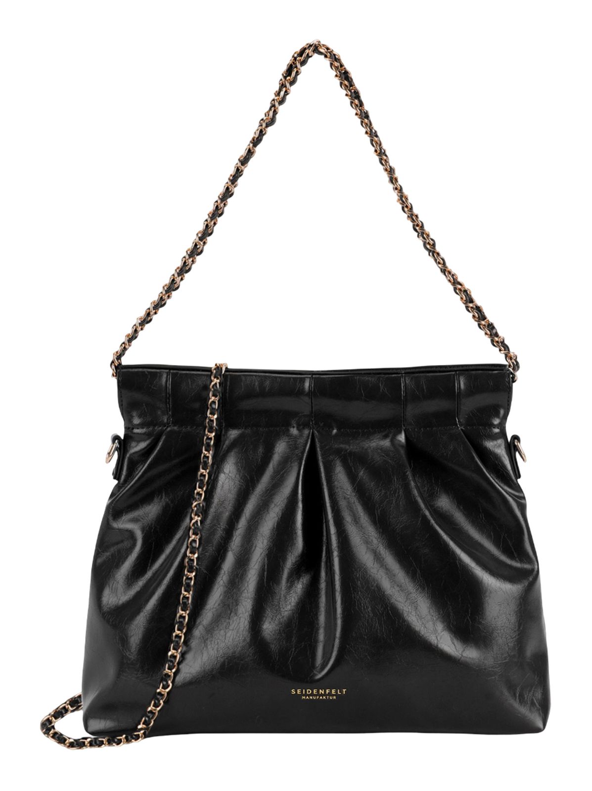 SEIDENFELT MANUFAKTUR Loimaa Shoulderbag Black