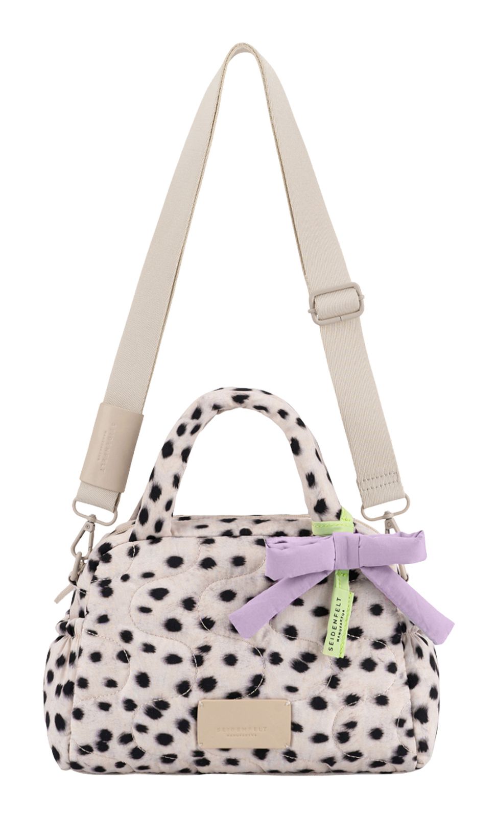 SEIDENFELT MANUFAKTUR Vaala Bowling Bag Dotty Dalmatian