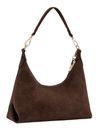 SEIDENFELT MANUFAKTUR Rena Midi Hobo Bag Dark Brown SEIDENFELT MANUFAKTUR Rena Midi Hobo Bag Dark Brown