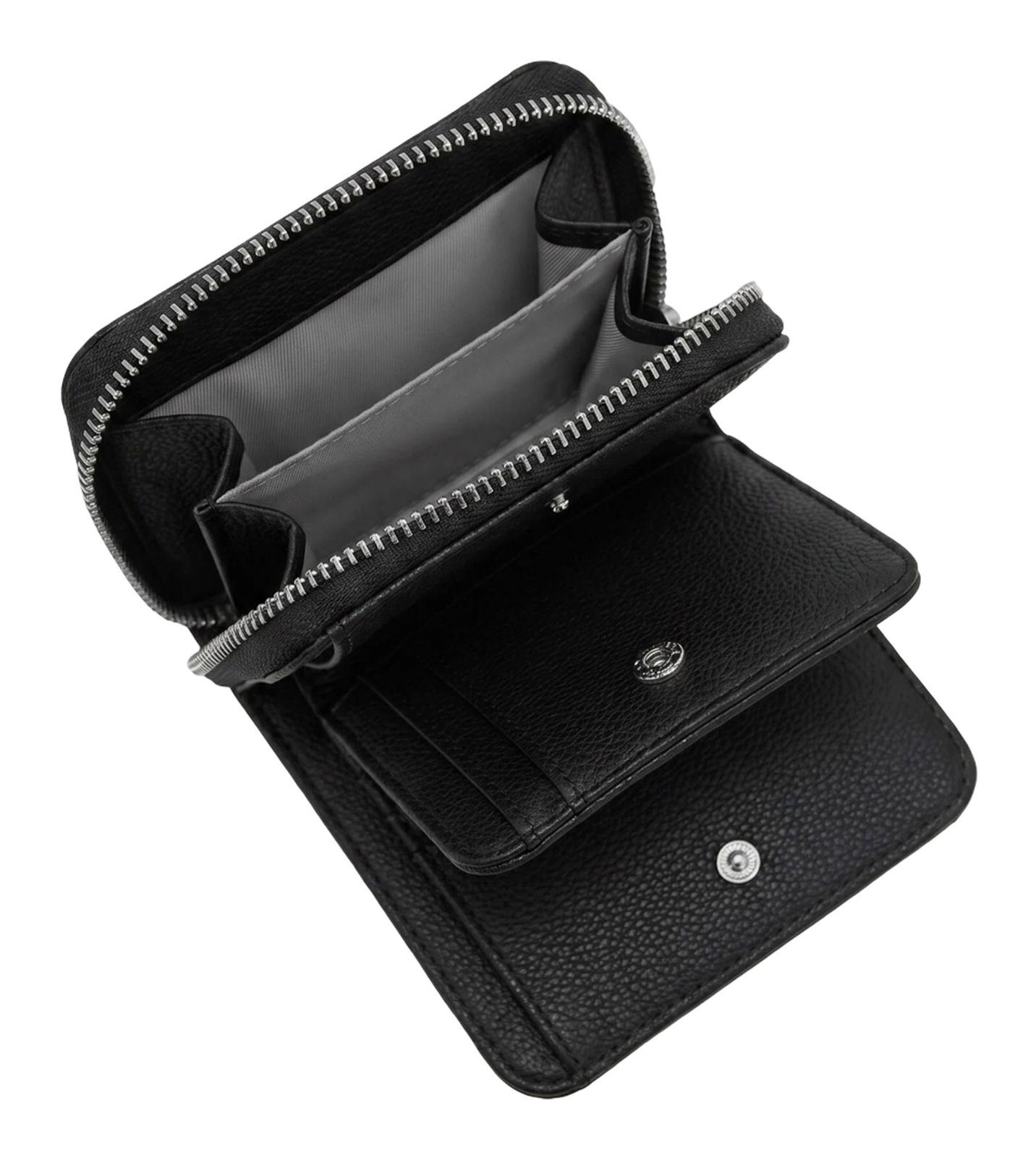 SEIDENFELT MANUFAKTUR Small Items Senni Wallet Black SEIDENFELT MANUFAKTUR Small Items Senni Wallet Black