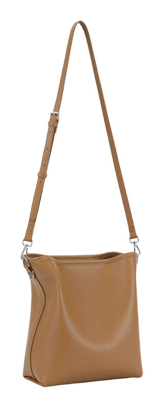 SEIDENFELT MANUFAKTUR Lieto Little Hobo Bag Caramel SEIDENFELT MANUFAKTUR Lieto Little Hobo Bag Caramel