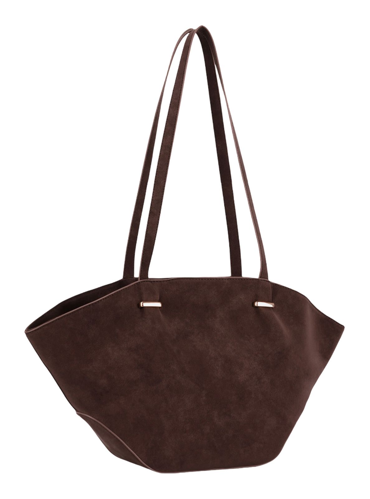 SEIDENFELT MANUFAKTUR Rena Shopper Dark Brown SEIDENFELT MANUFAKTUR Rena Shopper Dark Brown