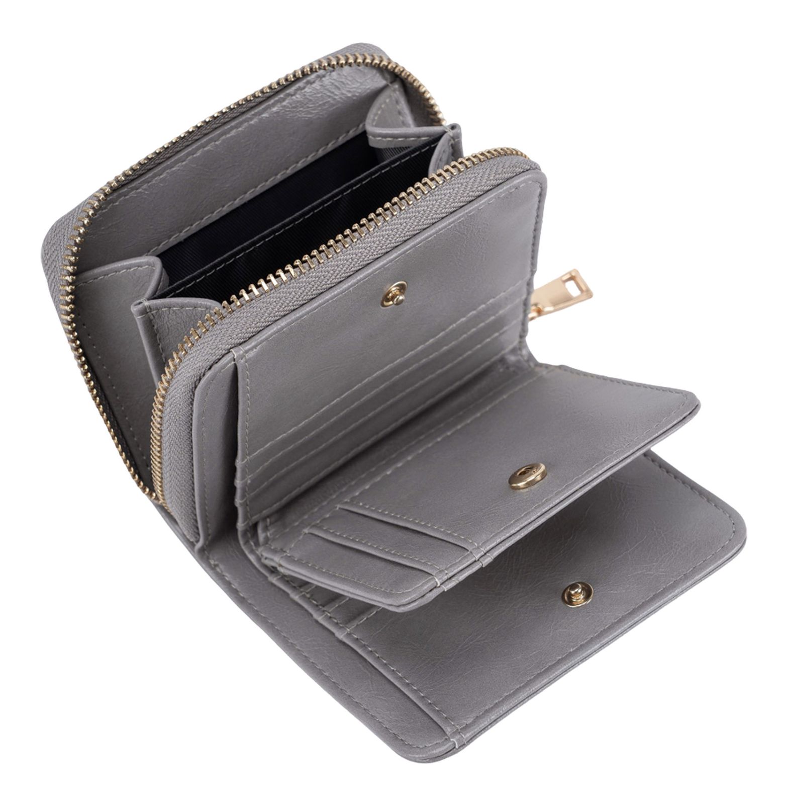 SEIDENFELT MANUFAKTUR Small Items Senni Wallet Light Grey SEIDENFELT MANUFAKTUR Small Items Senni Wallet Light Grey