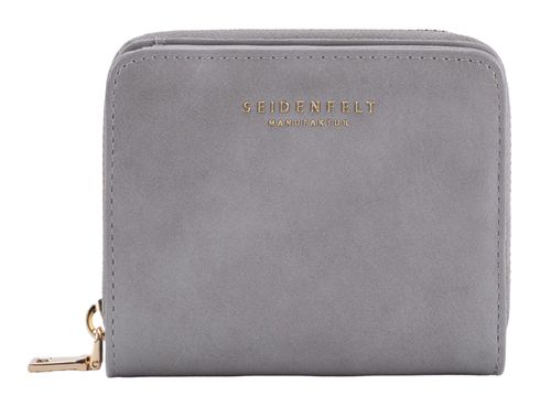 SEIDENFELT MANUFAKTUR Small Items Senni Wallet Light Grey