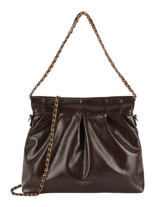 SEIDENFELT MANUFAKTUR Loimaa Shoulderbag Dark Brown