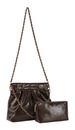 SEIDENFELT MANUFAKTUR Loimaa Shoulderbag Dark Brown SEIDENFELT MANUFAKTUR Loimaa Shoulderbag Dark Brown