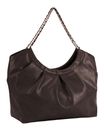 SEIDENFELT MANUFAKTUR Loimaa Shopper Dark Brown
