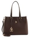 U.S. POLO ASSN. Jones Double Handle Bag Dark Brown U.S. POLO ASSN. Jones Double Handle Bag Dark Brown