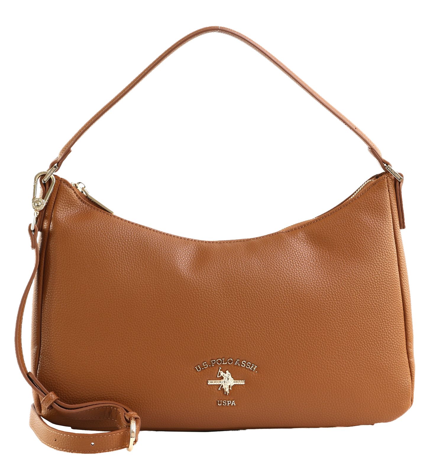 U.S. POLO ASSN. Stanford Hobo Bag Tan