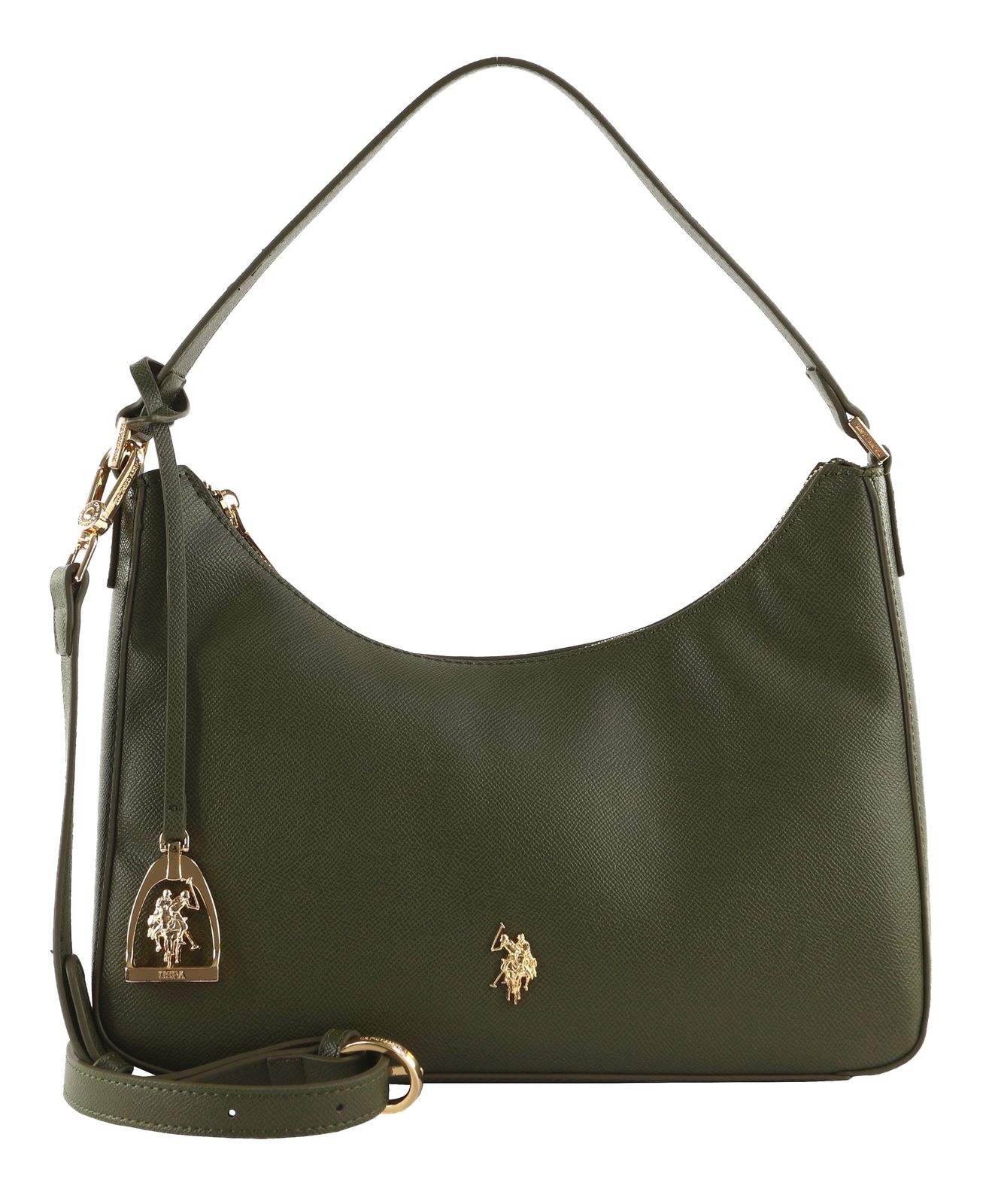 U.S. POLO ASSN. Jones Hobo Bag Olive