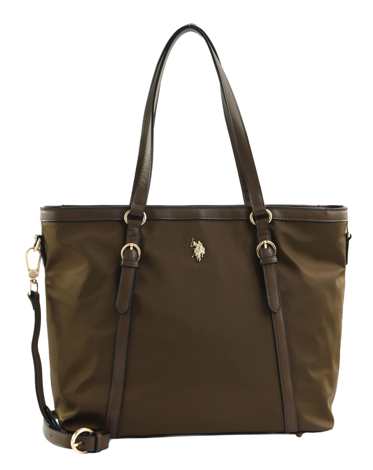 U.S. POLO ASSN. Houston Shopping Bag Dark Brown