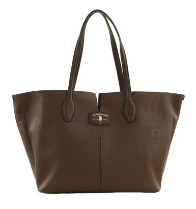 U.S. POLO ASSN. Chestnut Shopping Bag Dark Brown