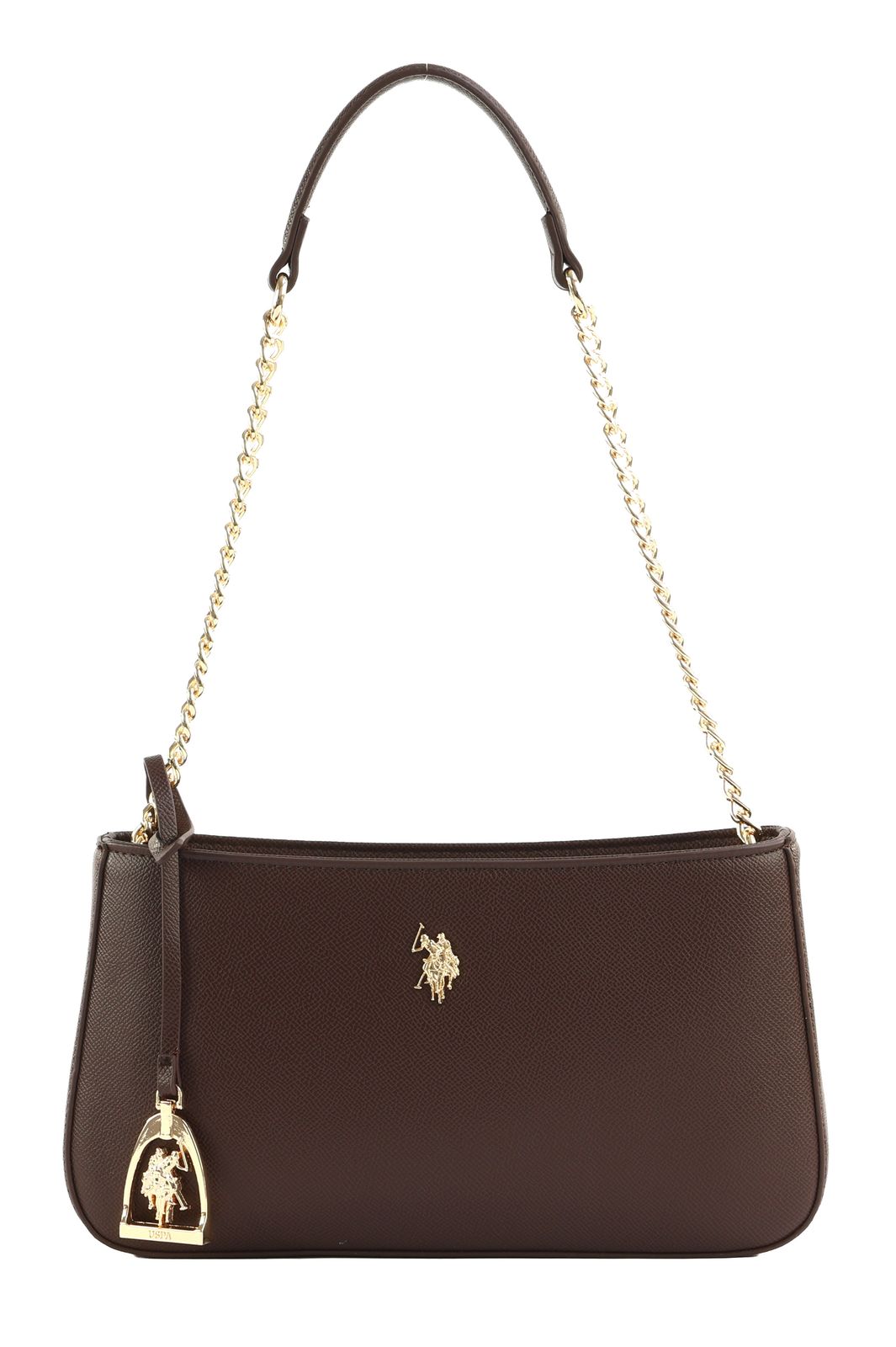 U.S. POLO ASSN. Jones Hobo Bag Dark Brown