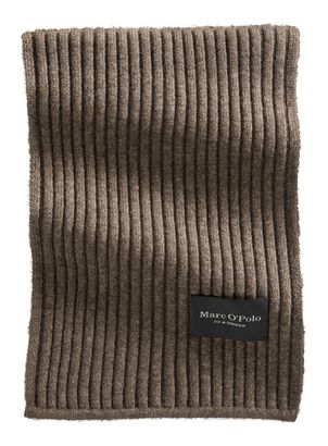 Marc O'Polo Knitted Scarf Dark Nickle Marc O'Polo Knitted Scarf Dark Nickle