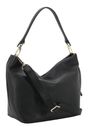 abro Leather Agave Ebony Big Shoulder Bag Black / Gold abro Leather Agave Ebony Big Shoulder Bag Black / Gold