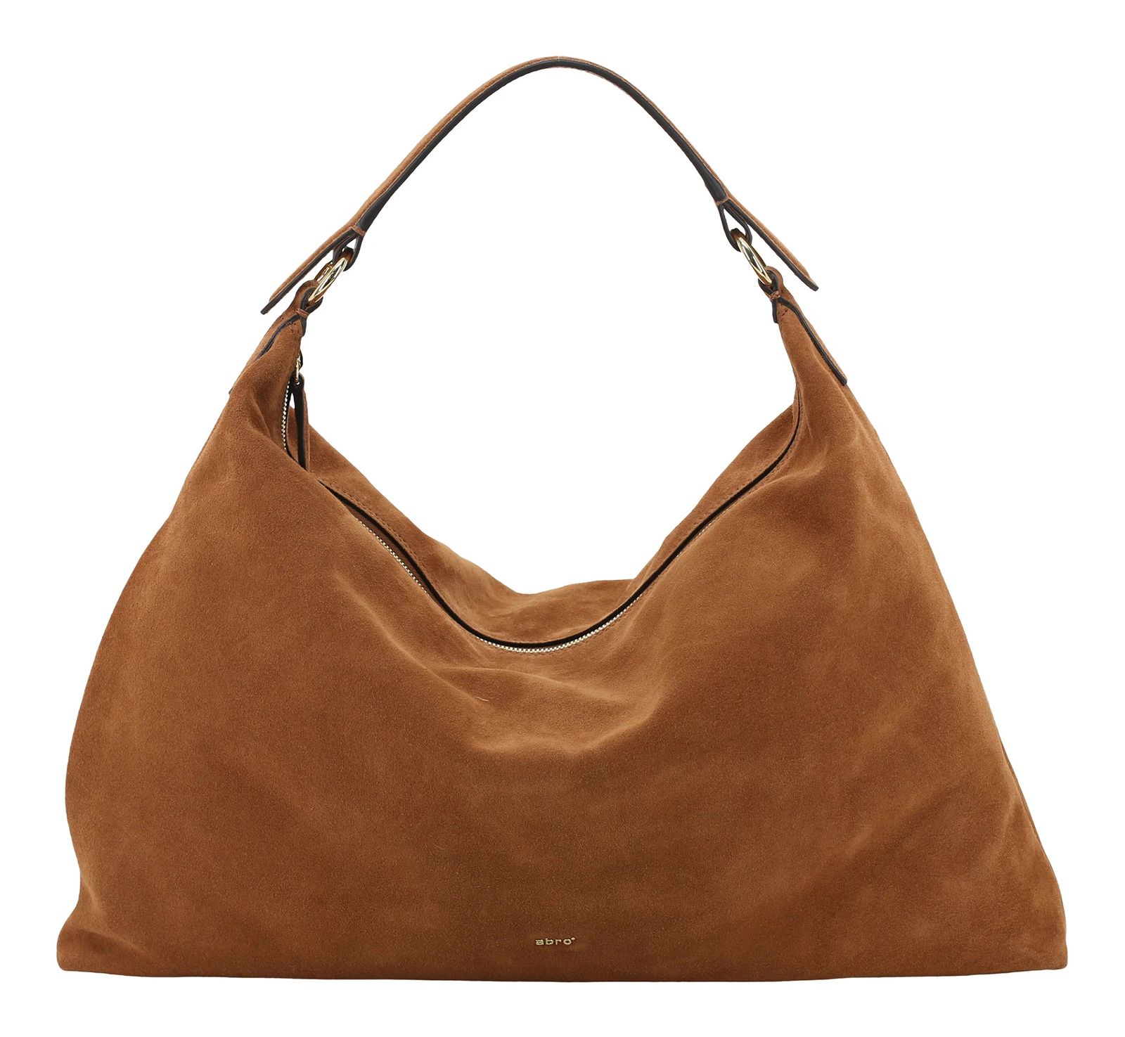 abro Leather Suede All In One Shoulder Bag L Cuoio